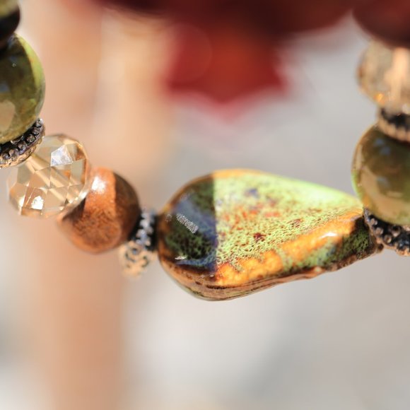 Earth Tone Colors Bracelet - Picture 5 of 8